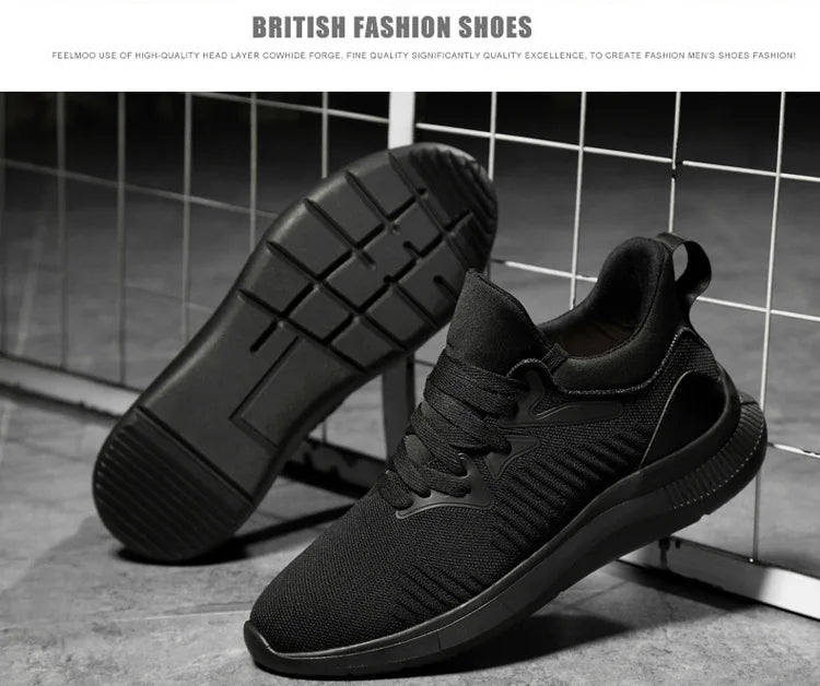 New Men Sneakers Elevator Shoes Height Increase Shoes for Men Mesh Breathable Height Increasing Shoes Man Increase Shoes 6-10CM