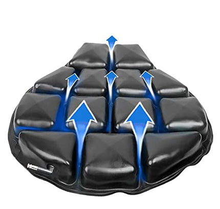 AirRide Motorcycle Seat Cushion