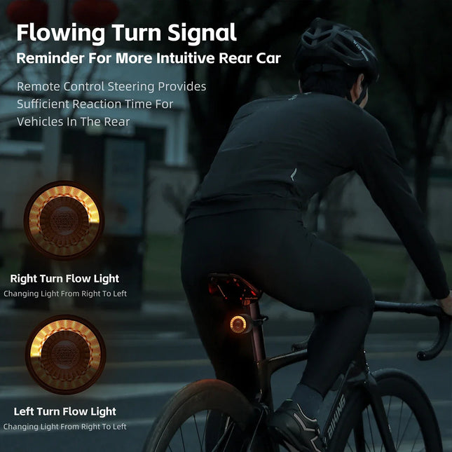 LumenX SmartGlow Kabelloses Fahrrad-Rücklicht