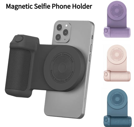 Magnetic Camera Handle with Bluetooth and Wireless Charging