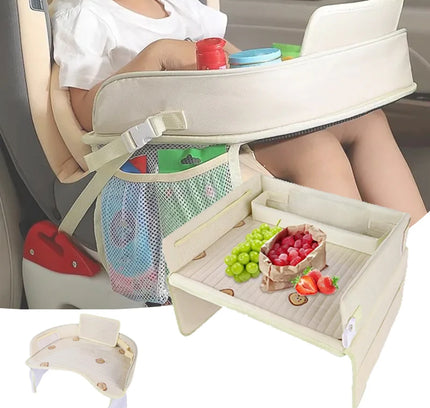 Waterproof Portable Car Seat Tray for Kids