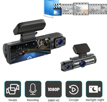 DriveGuard™️ Dual Camera Dash Cam