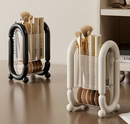 Crystal Clear Lipstick & Brush Organizer