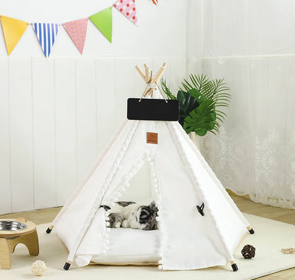 CozyPaws™️ Washable Pet Teepee Retreat