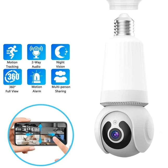 VisiSecure E27 Smart Bulb Kamera