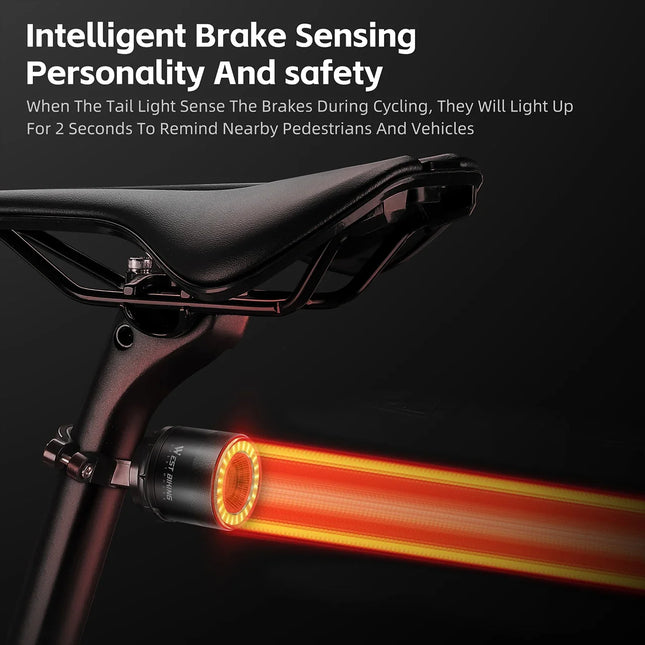 LumenX SmartGlow Wireless Rear Bike Light