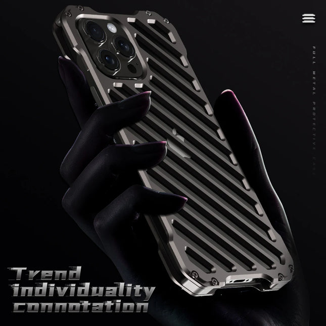 ArmorGuard™️ Metallhülle für iPhone 15 14 13 12 Pro Max Plus