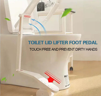 HygieneLift™ Universal Touchless Toilet Lid Lifter