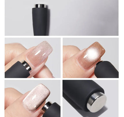 Magnetique™ 5-in-1-Nagelkunst-Magnetstift: Magnetgel „Katze“