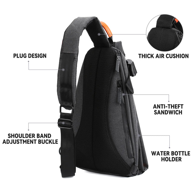 SecureCarry™ Anti-Theft Crossbody Sling Bag