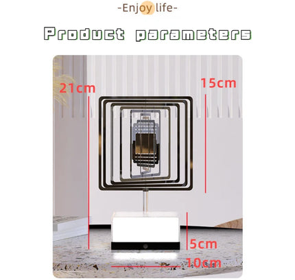 AuroSphere™ 3D rotierende Atmosphärenlampe 