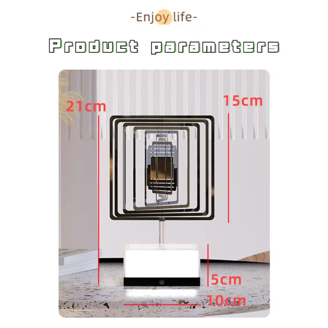 AuroSphere™ 3D rotierende Atmosphärenlampe 