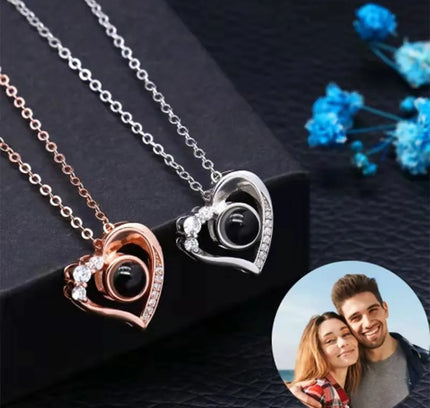 HeartfeltMemory™️ Personalized Photo Projection Necklace