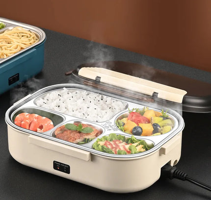 HeatMaster™️ Stainless Steel Electric Lunch Box