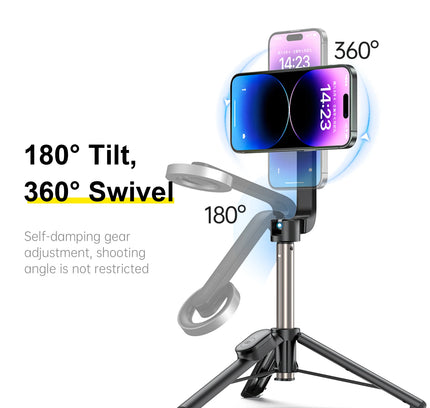 SnapTech Magnetisches Selfie-Stick-Stativ