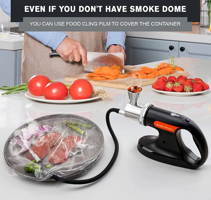 Portable Cold Smoking Gun with Vacuum Sealer Combo