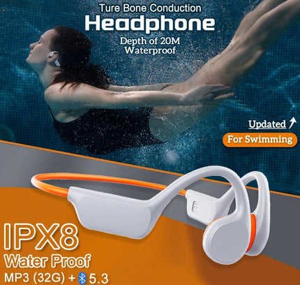 AquaHarmony™ X7 HydroBeat Kabellose Knochenleitungs-Ohrhörer 