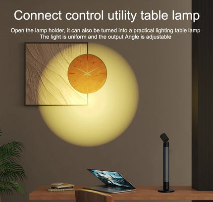 VibeSync™ SmartRocker LED Desk Ambiance Lamp