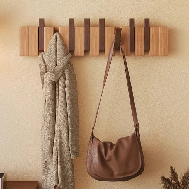 Nordic Solid Wood Coat Rack