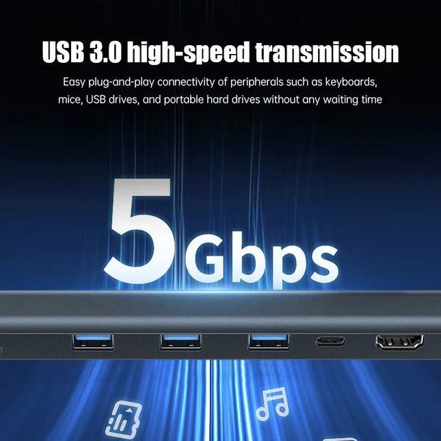 ConnectPro™ 10-in-1 USB C Hub Multiport-Adapter 