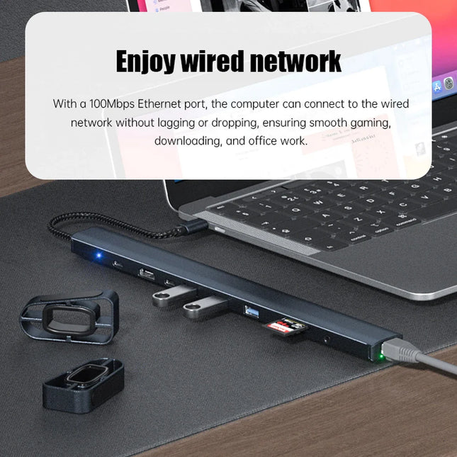 ConnectPro™ 10-in-1 USB C Hub Multiport-Adapter 